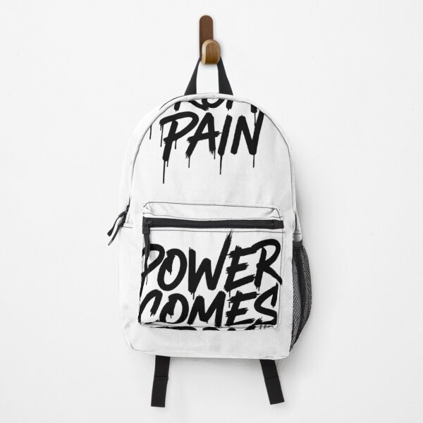 Item preview, Power Comes from Pain — Graffiti Expression Design designed and sold by Happyfreedom.