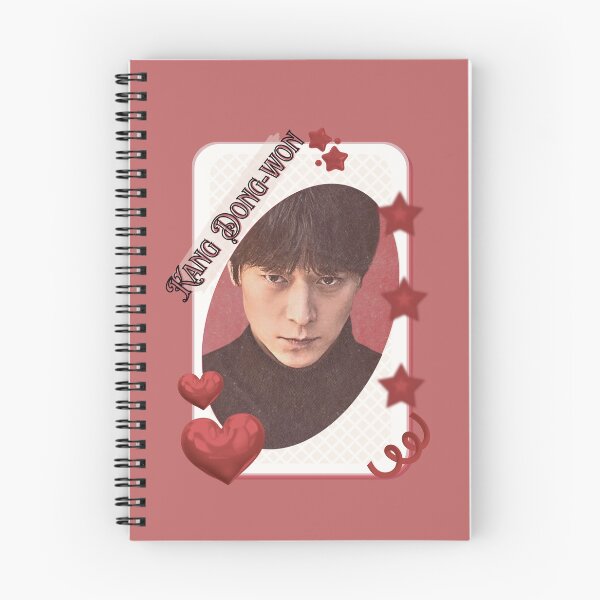 Item preview, Kang Dong-won (강동원) Korean Actor Kdrama Card Red Aesthetic Collage Design designed and sold by AJUNICE STUDIO.