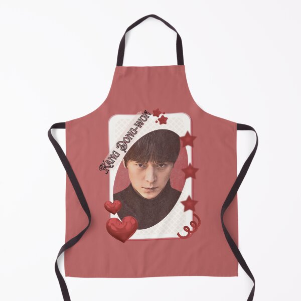Item preview, Kang Dong-won (강동원) Korean Actor Kdrama Card Red Aesthetic Collage Design designed and sold by AJUNICE STUDIO.