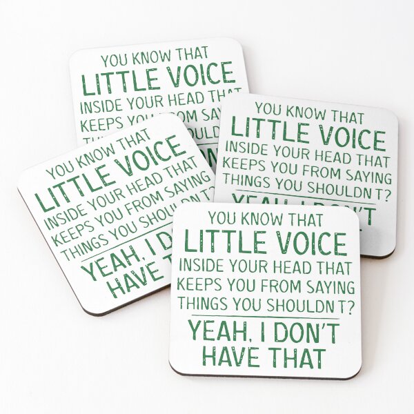 Item preview, That Little Voice designed and sold by Angry Swan Designs.