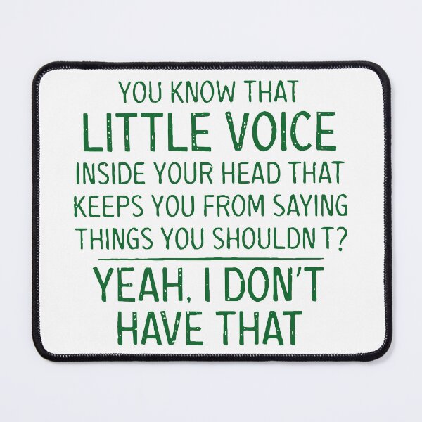 Item preview, That Little Voice designed and sold by Angry Swan Designs.