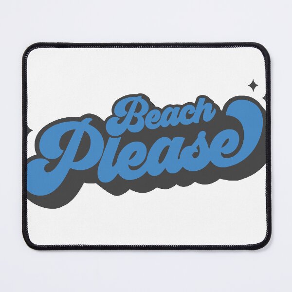 Item preview, Beach Please Retro Lettering designed and sold by andry01.