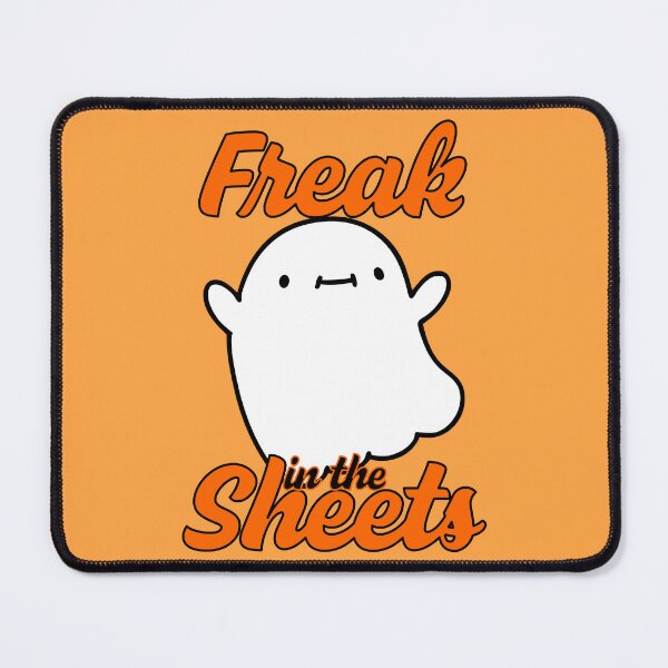Item preview, Freak in the Sheets Ghost | Funny Halloween Pun Humor designed and sold by 3MillsDesign.