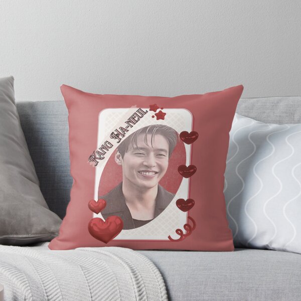 Item preview, Kang Ha-neul (강하늘) Korean Actor Kdrama Card Red Aesthetic Collage Design designed and sold by AJUNICE STUDIO.