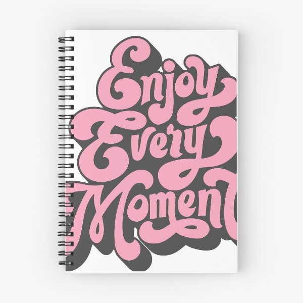 Item preview, Enjoy Every Moment Retro Lettering designed and sold by andry01.