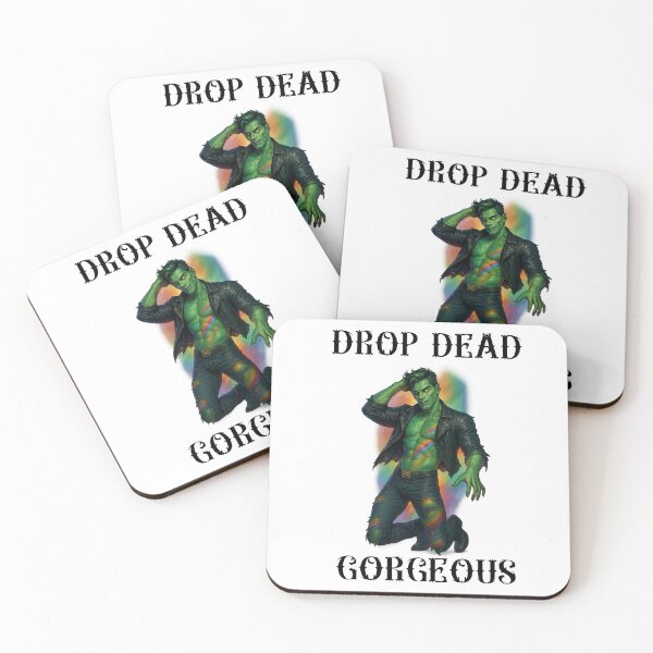 Item preview, Drop dean gorgeous zombie designed and sold by Feathers and Flair.