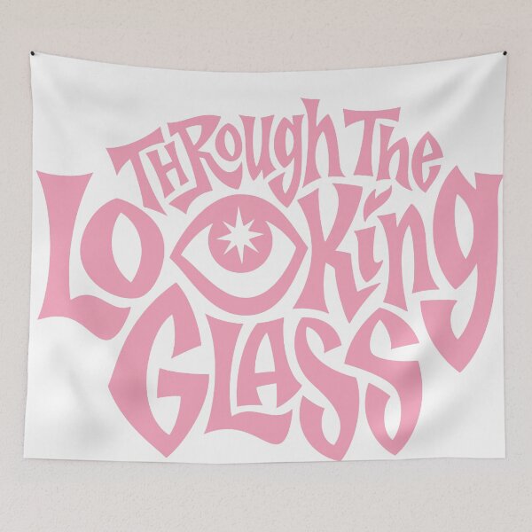 Item preview, Through The Looking Glass Retro Psychedelic Lettering designed and sold by andry01.