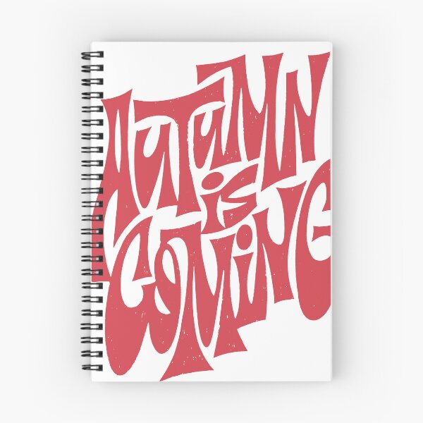 Item preview, Autumn Is Coming Retro Groovy Lettering designed and sold by andry01.
