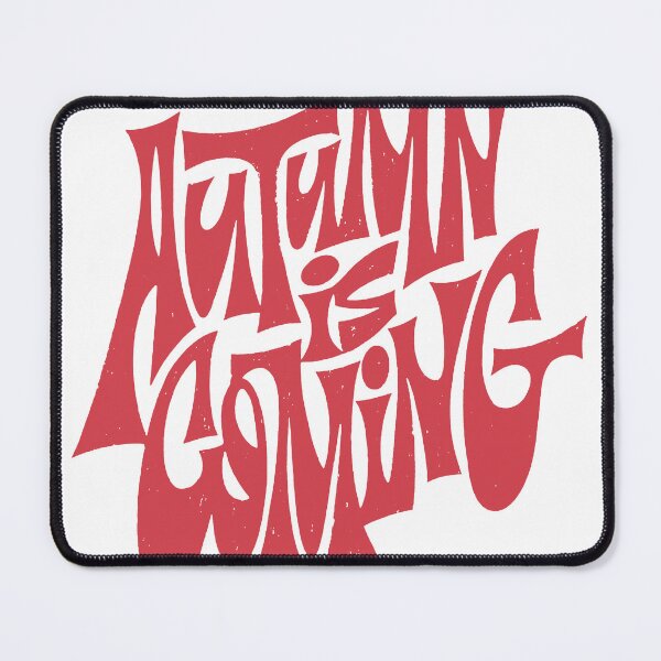 Item preview, Autumn Is Coming Retro Groovy Lettering designed and sold by andry01.