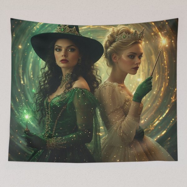 Item preview, Enchanted Magical Duo Glow Art designed and sold by David R Sawin The Architects Of Eden.