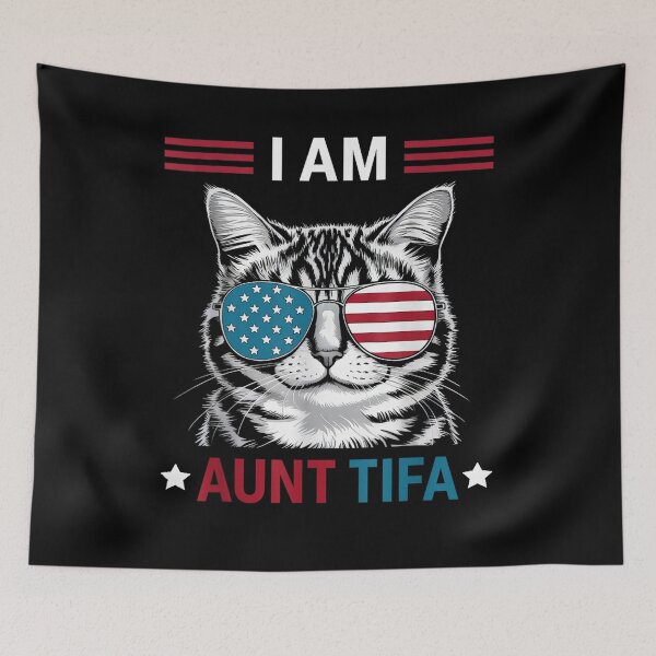 Item preview, I am Aunt Tifa Cat designed and sold by BASKF.