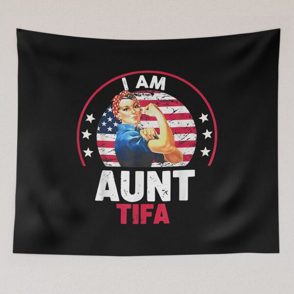 Item preview, I am Aunt Tifa Aunt Tifa American Flag Meme designed and sold by BASKF.
