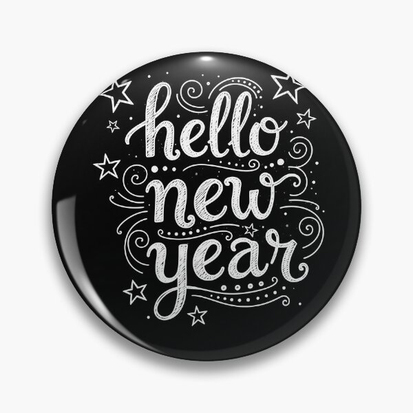 Item preview, Hello New Year – Elegant Hand Lettering Celebration  designed and sold by fawzimorsy.