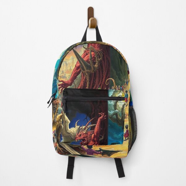 Item preview, Depiction of Hell illustration designed and sold by Vintage Designs +.