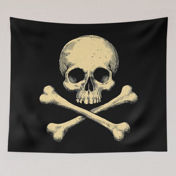 Item preview, Skull and Crossbones designed and sold by StudioRedKoala.