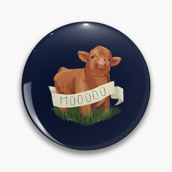 Item preview, Baby Highland Cow Water Bottle designed and sold by farahalethea.