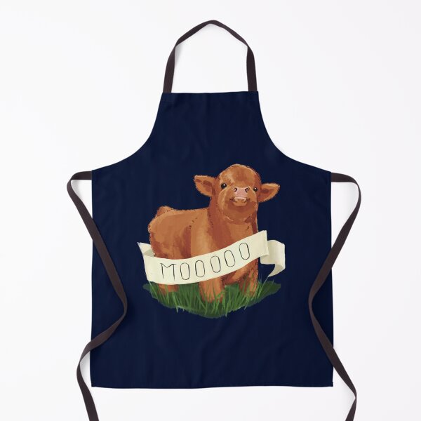 Item preview, Baby Highland Cow Water Bottle designed and sold by farahalethea.