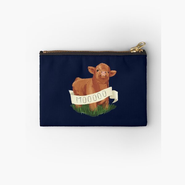 Item preview, Baby Highland Cow Water Bottle designed and sold by farahalethea.
