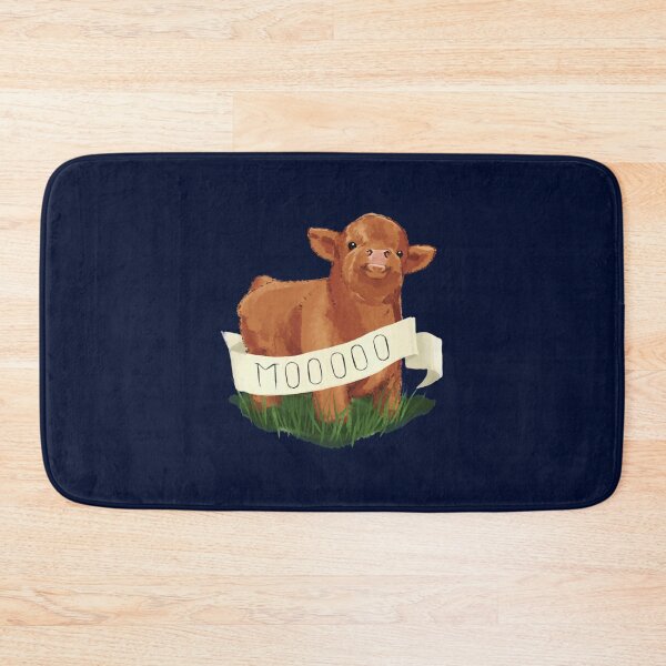 Item preview, Baby Highland Cow Water Bottle designed and sold by farahalethea.