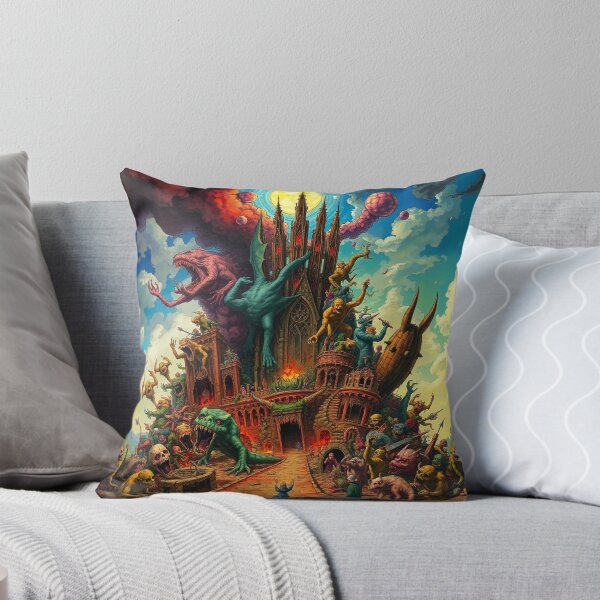 Item preview,  Depiction of Hell illustration designed and sold by Vintage Designs +.