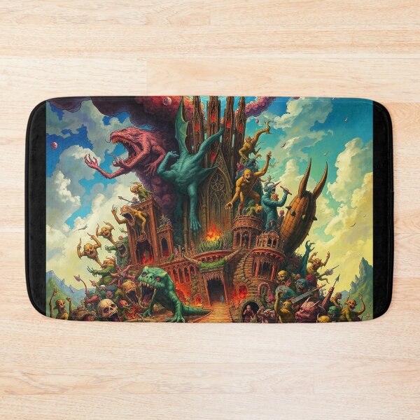 Item preview,  Depiction of Hell illustration designed and sold by Vintage Designs +.