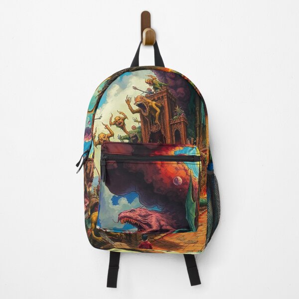 Item preview, Depiction of Hell illustration designed and sold by Vintage Designs +.