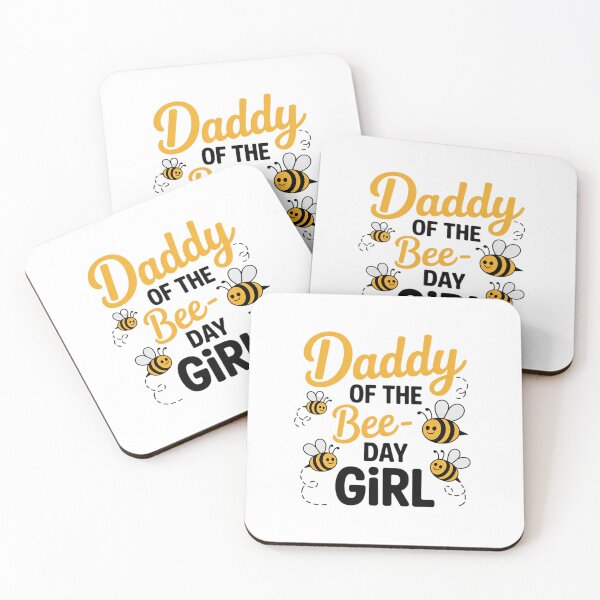 Item preview, Daddy of The Bee Day Girl Bee Birthday Dad designed and sold by RayArmstrong.