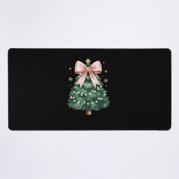 Item preview, Coquette Bow Christmas Tree Xmas Holiday Girly designed and sold by DrewLeuschke.