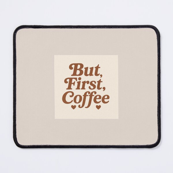 Item preview, But First, Coffee – Retro Aesthetic Quote Design designed and sold by AngelVibess.