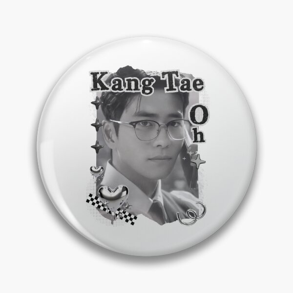 Item preview, Kang Tae-oh (강태오)  Korean Actor Kdrama Black and White Collage Digital Art Portrait designed and sold by AJUNICE STUDIO.