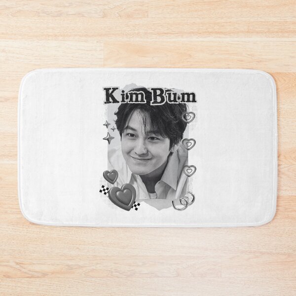 Item preview, Kim Bum (김범) Korean Actor Kdrama Black and White Collage Digital Art Portrait designed and sold by AJUNICE STUDIO.