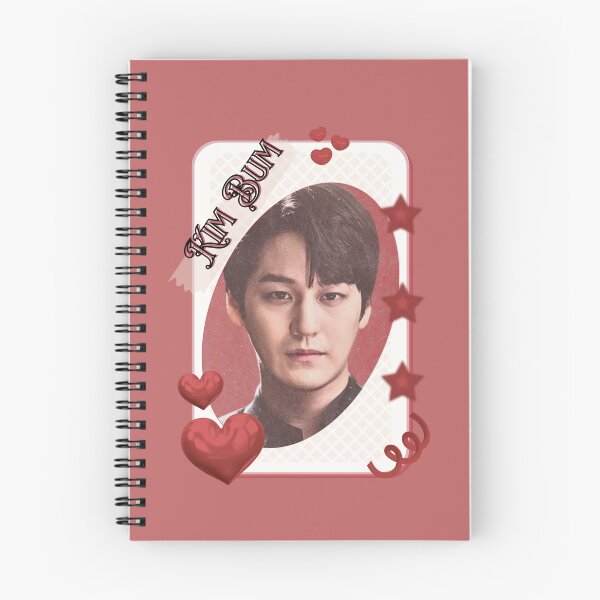 Item preview, Kim Bum (김범) Korean Actor Kdrama Card Red Aesthetic Collage Design designed and sold by AJUNICE STUDIO.