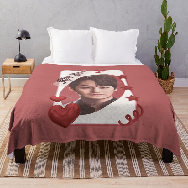 Item preview, Kim Bum (김범) Korean Actor Kdrama Card Red Aesthetic Collage Design designed and sold by AJUNICE STUDIO.