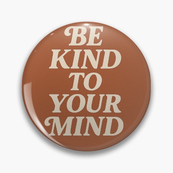 Item preview, Be Kind To Your Mind — Minimal Aesthetic Quote Design designed and sold by AngelVibess.