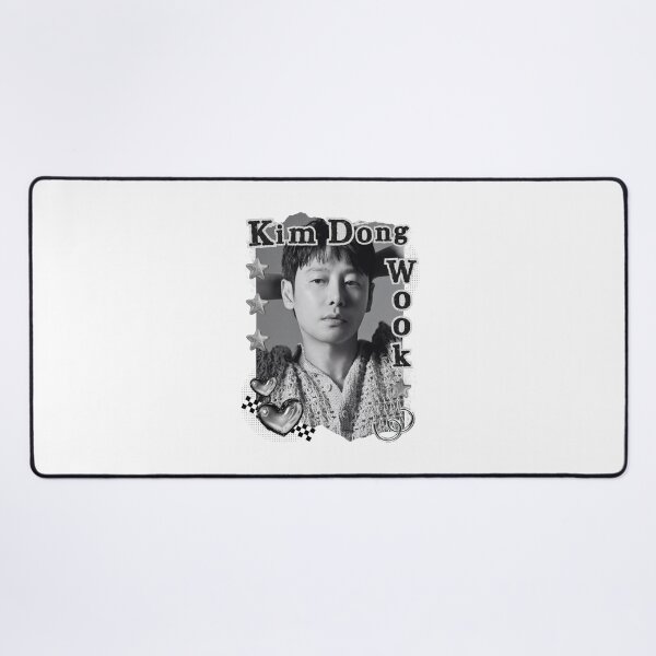Item preview, Kim Dong-wook (김동욱) Korean Actor Kdrama Black and White Collage Digital Art Portrait designed and sold by AJUNICE STUDIO.