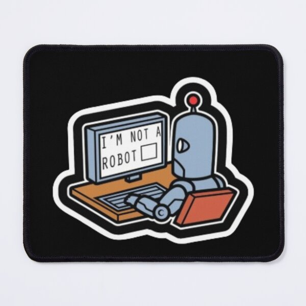 Item preview, Meme "I'm not a robot" designed and sold by myideal-shop.