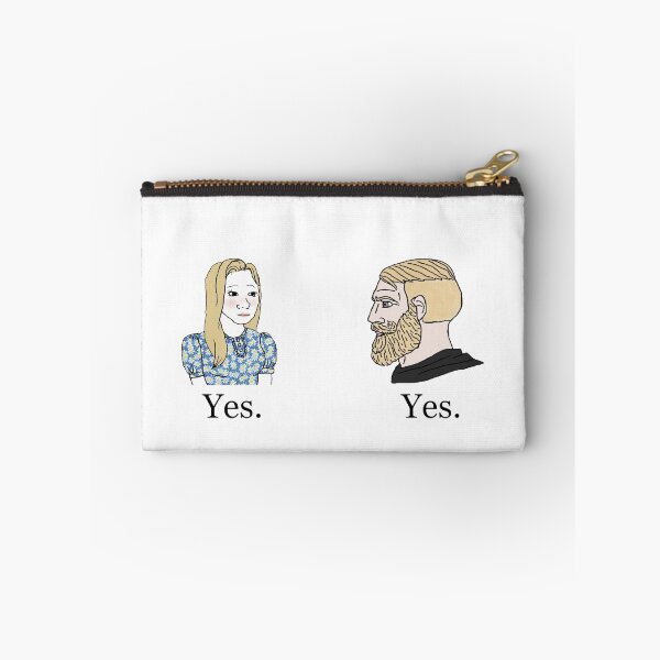 Item preview, Trad Girl Yes and Chad Meme Yes designed and sold by CyberRex.