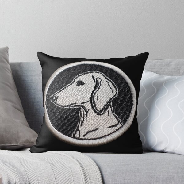 Item preview, Dachshund Sausage Dog Patch Embroidery Fabric Stitched Patch designed and sold by HappyPatchClub.