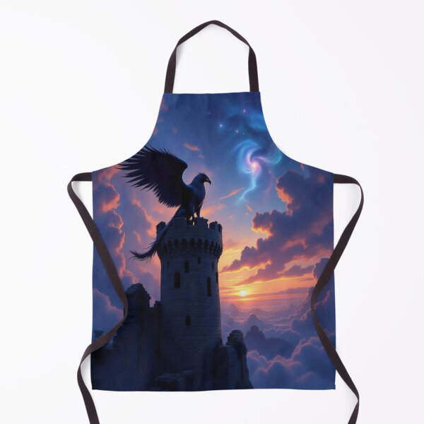 Item preview, Above the Clouds – A mystical guardian between Castle Dreams and Cosmic Light designed and sold by FotoworldEdel.