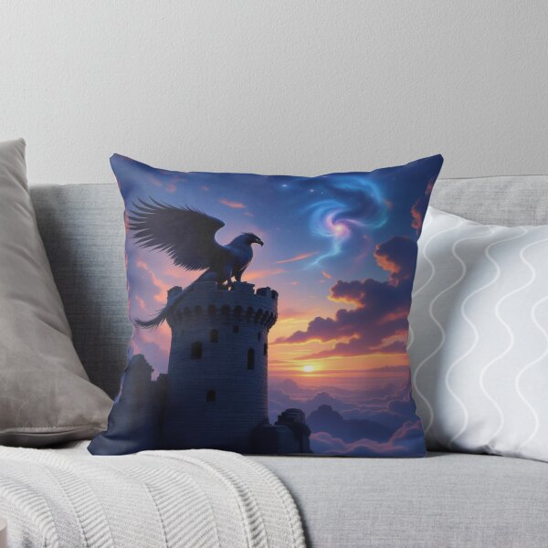 Item preview, Above the Clouds – A mystical guardian between Castle Dreams and Cosmic Light designed and sold by FotoworldEdel.