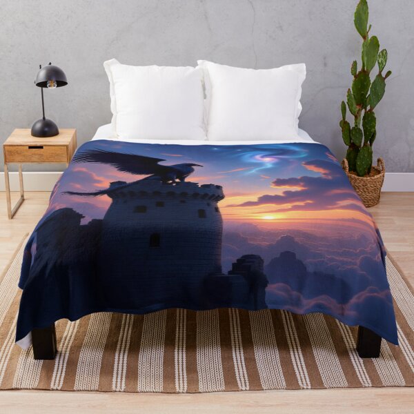 Item preview, Above the Clouds – A mystical guardian between Castle Dreams and Cosmic Light designed and sold by FotoworldEdel.