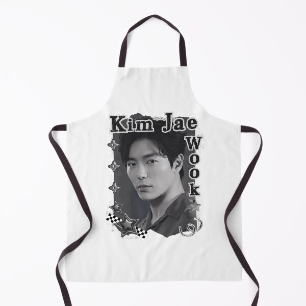 Item preview,  Kim Jae-wook (김재욱) Korean Actor Kdrama Black and White Collage Digital Art Portrait designed and sold by AJUNICE STUDIO.