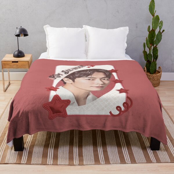 Item preview, Kim Jae-wook (김재욱) Korean Actor Kdrama Card Red Aesthetic Collage Design designed and sold by AJUNICE STUDIO.