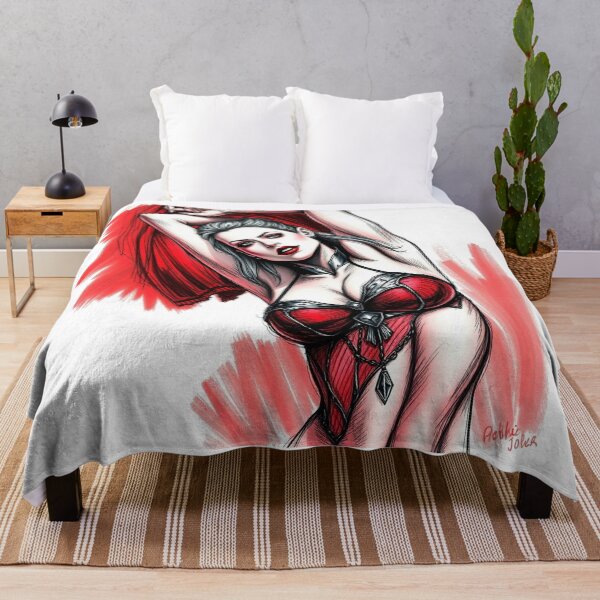 Item preview, Sexy Vampire demon fantasy punk horror Girl illustration designed and sold by Vintage Designs +.
