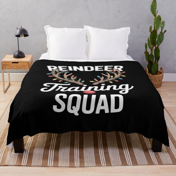 Item preview, Christmas Running Reindeer Runner Training Squad Team designed and sold by FranzFriesen.