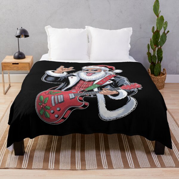 Item preview, Christmas Santa Claus Guitar Player designed and sold by RayArmstrong.