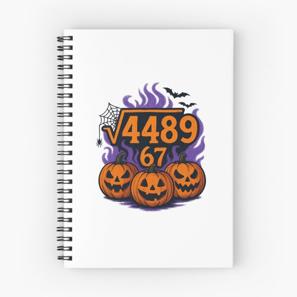 Item preview, Spooky Math Pun √4489 = 67 Halloween Shirt designed and sold by DailyDrivesct.