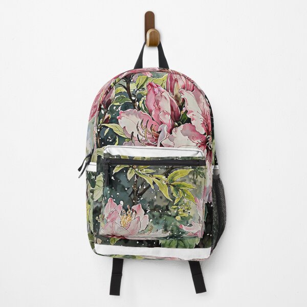 Item preview, Blossoming Azalea Bush In Watercolors designed and sold by Oldetimemercan.