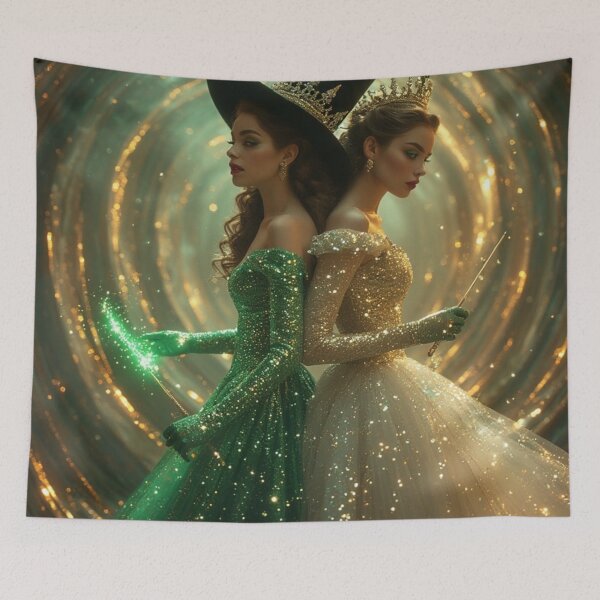 Item preview, Mystical Duo Sparkle Art designed and sold by David R Sawin The Architects Of Eden.