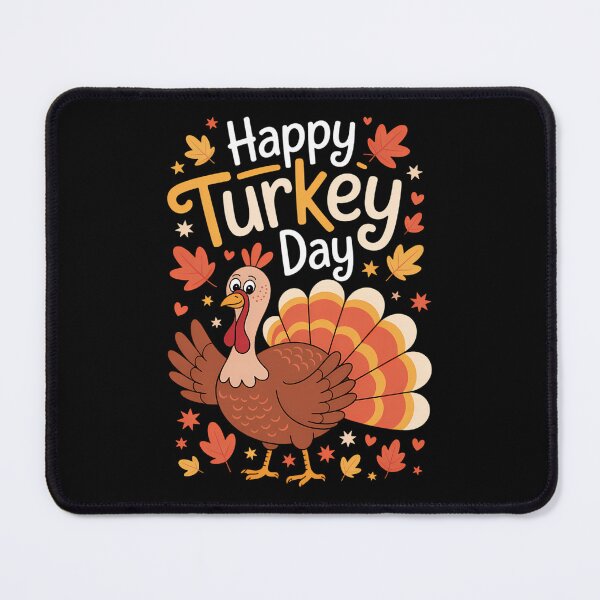Item preview, Happy Turkey Day Cute Thanksgiving designed and sold by Sea4Adventures.